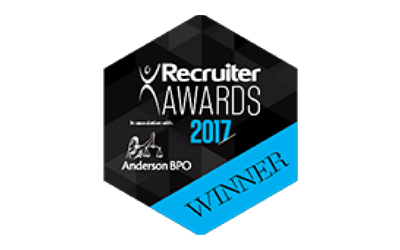 Recruiter Awards 2017 logo