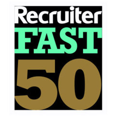 Recruiter Fast 50 logo